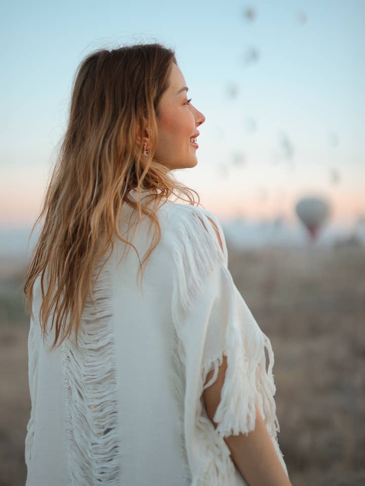 Moa - Wholesale Kimono - Women's - Frayed Festival Kimono Dress5