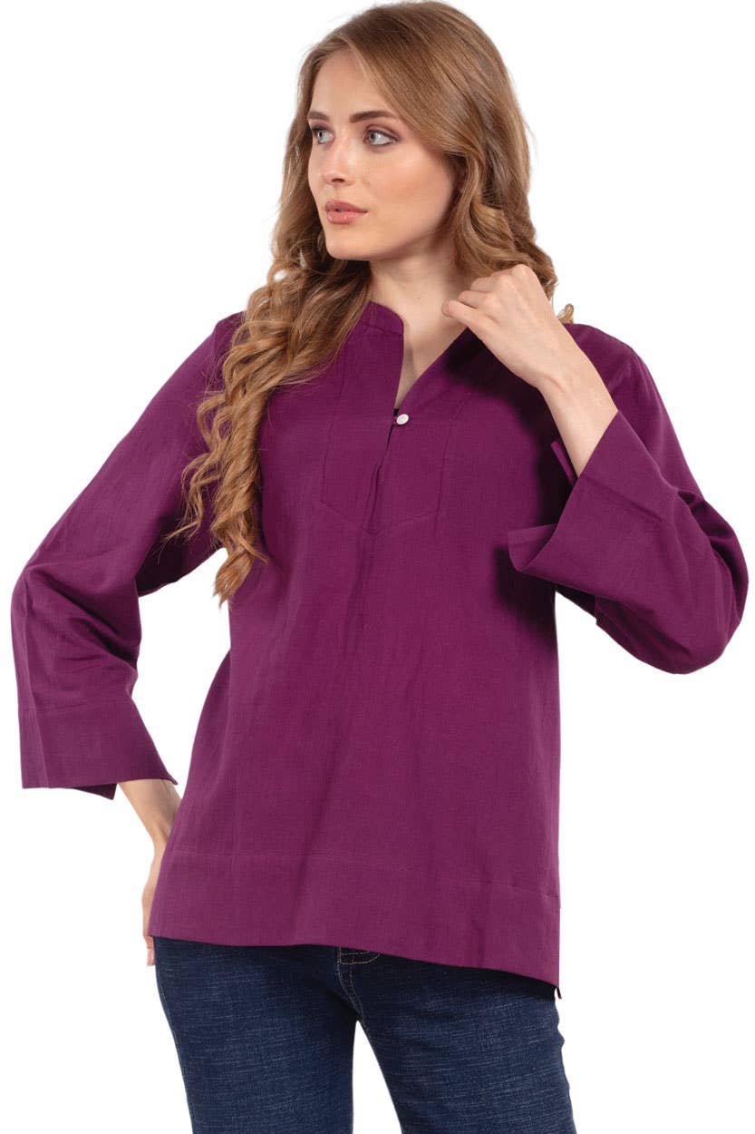 Sevya Handmade - Wholesale Tunic - Women's - Flax Linen Tunics7