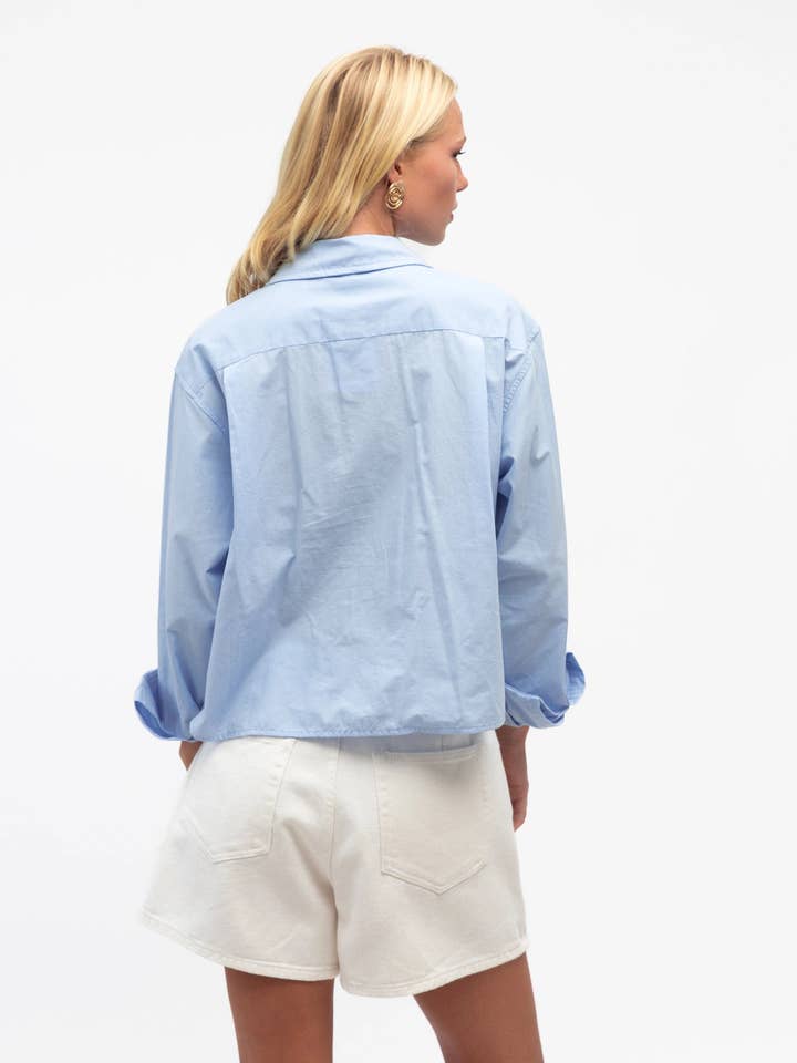 Global Fashion House - Wholesale Button Down Shirt - Women's - BOXY SILHOUETTE SHIRT9