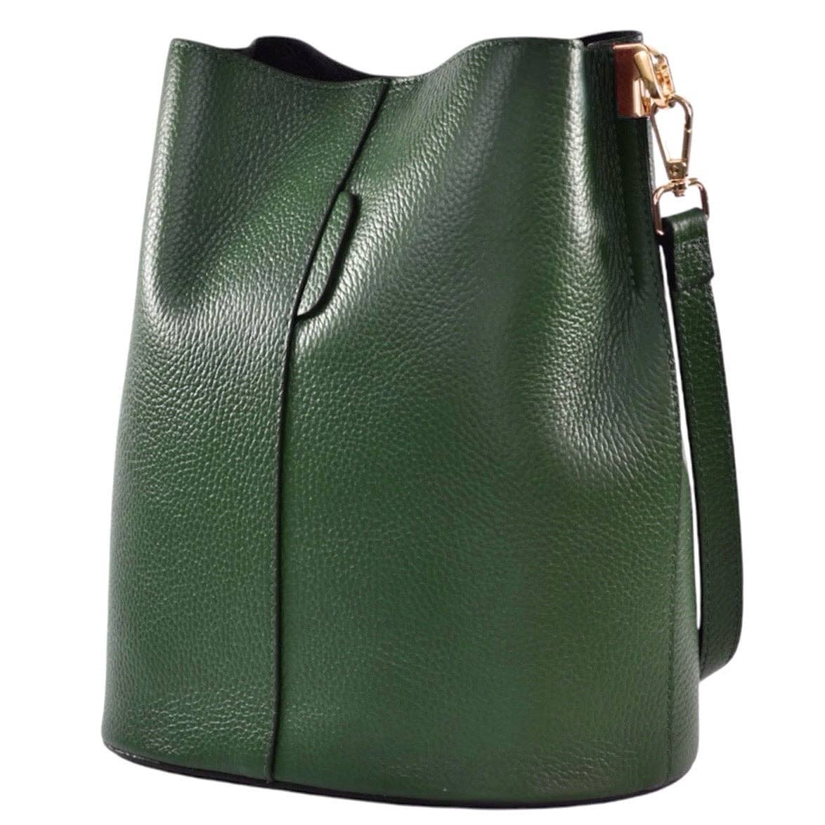 MODARNO - Venta al por mayor Bolso con correa - Mujer - Bolso tipo bucket Giulia de cuero Dollaro genuino MODARNO29