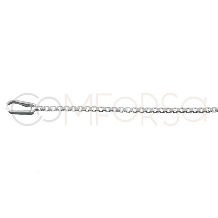 Sterling Silver 925 Thin Venetian Chain 1.2 Mm for wholesale by COM FORSA SL