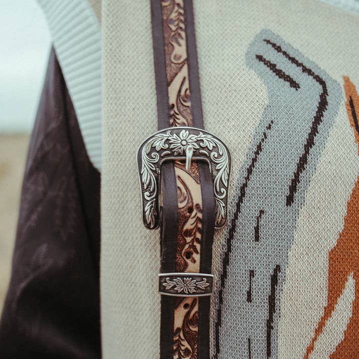 Haute Southern Hyde - Wholesale Crossbody bag – Women's - The Tamar a Haute Southern Hyde Cowhide Tooled Purse11