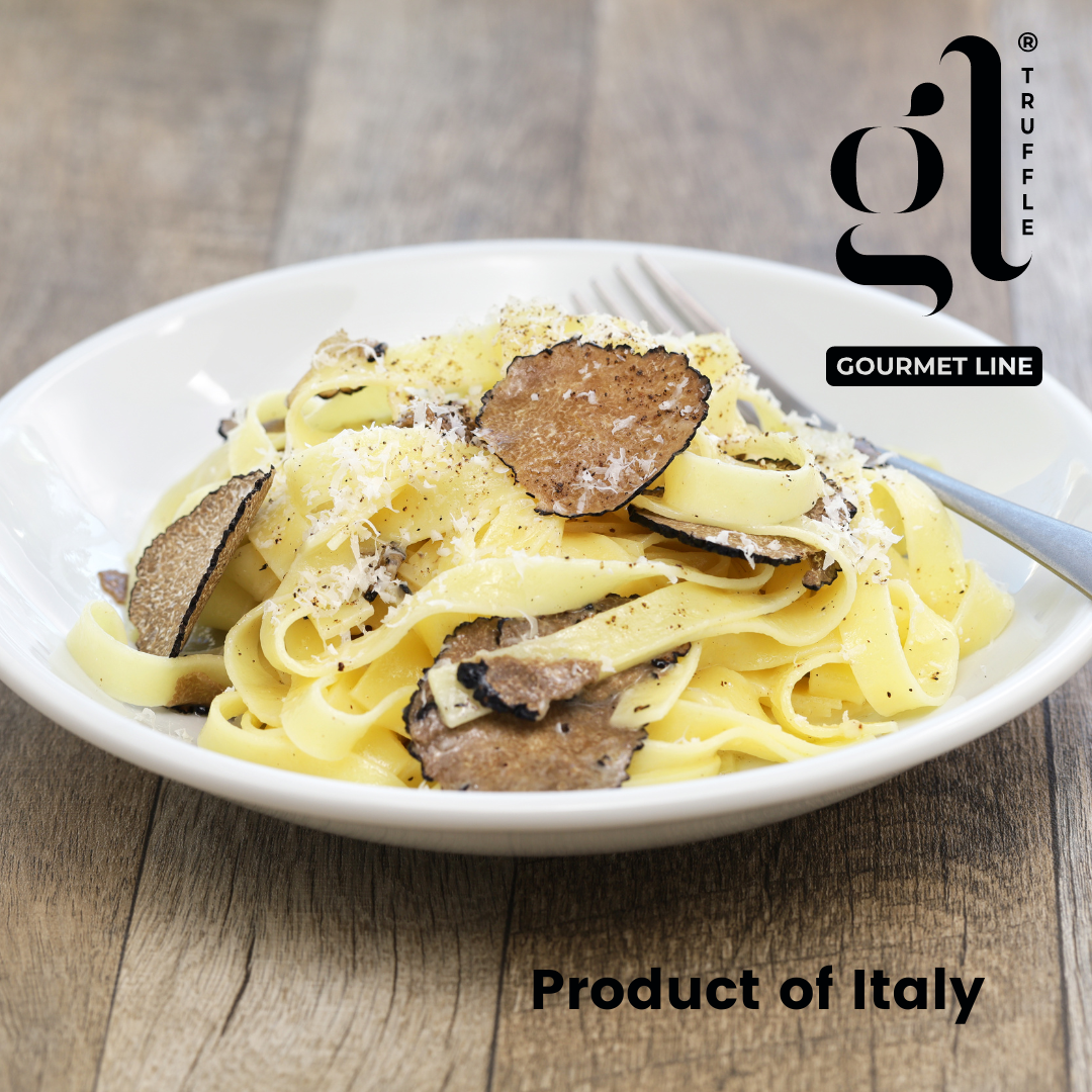 Wholesale Italian Food - Wholesale Dried/Dehydrated Vegetables - GL Truffle Gourmet, Black Summer Truffle Carpaccio Sliced 85g  (2.99 oz)1
