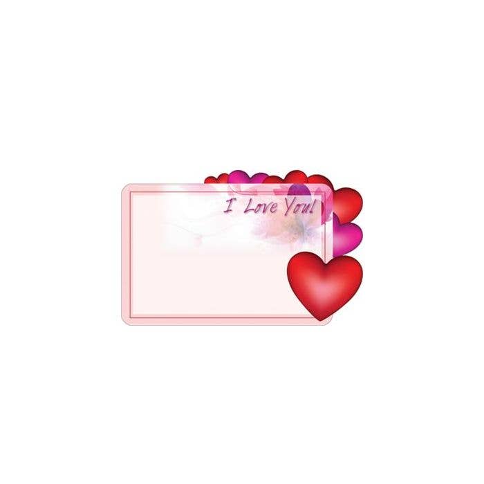 Valentine Enclosure Cards 50 PK "I Love You" Hearts for wholesale by Lucknow Southern and Company