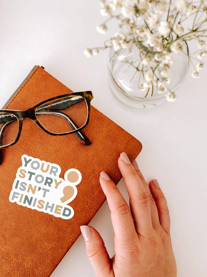 Your Story Sticker for wholesale by Dawning Designs