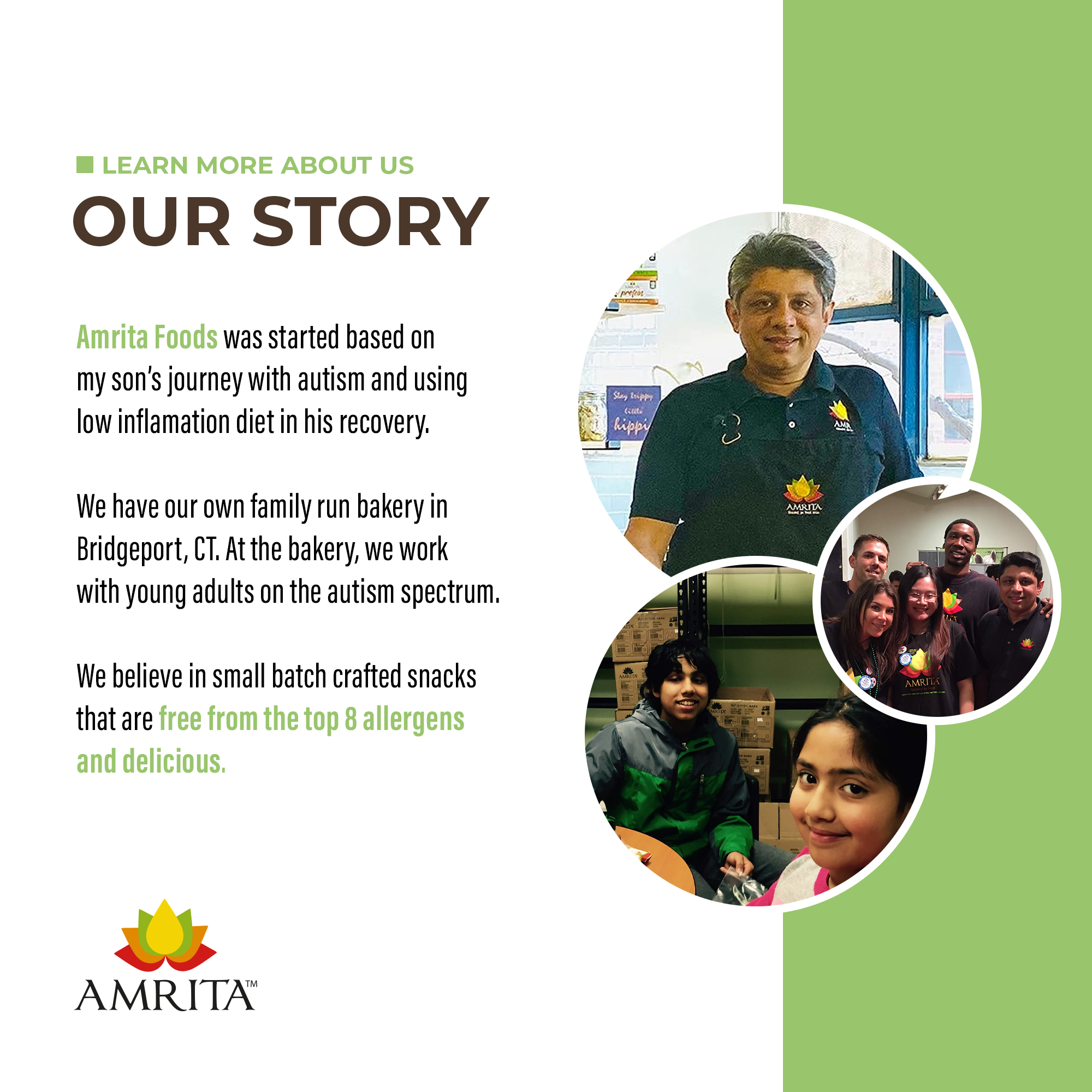 Amrita Health Foods - Wholesale Snack bar - Chocolate Brownie Protein Bars, High Fiber, No Added Sugar7