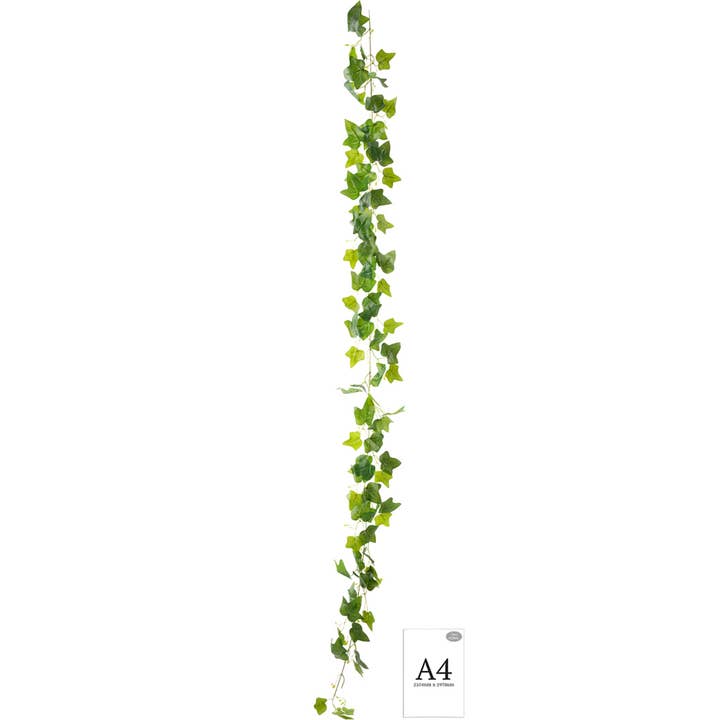 Eleganza Floral – wholesale Artificial plant – 92" Ivy Garland Green x 88 Lvs1