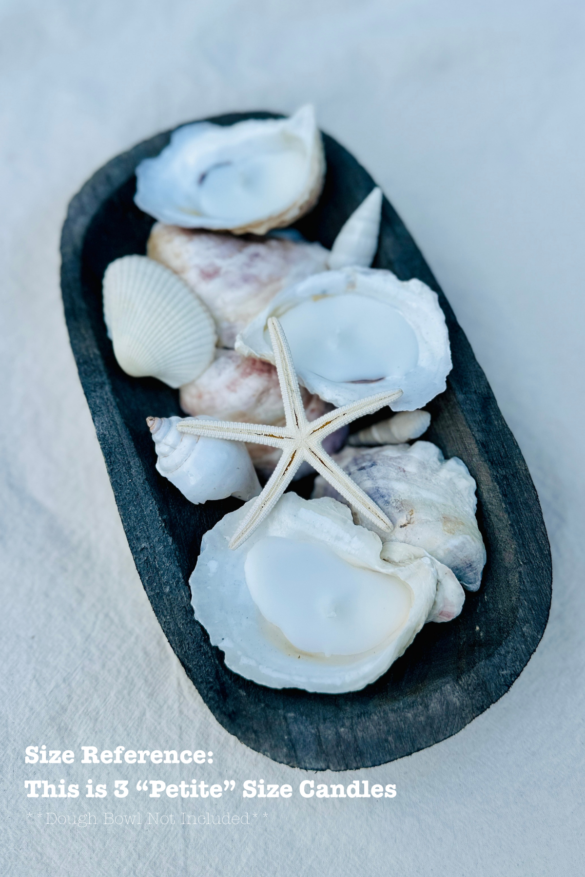 Martini Candle Co. - Vente Bougies originales - Bougie Coquille d'Huître Parfumée Originale Fait Main en Cire d'Abeille et Soja3