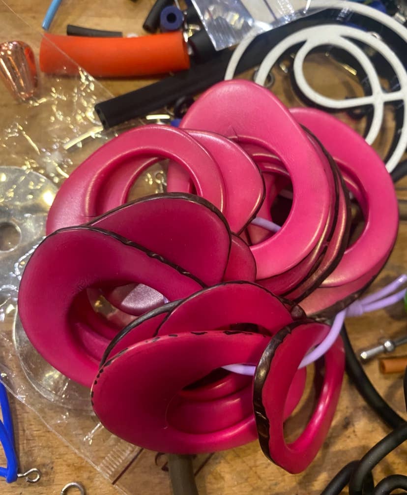 Samuel Coraux – wholesale Choker/Krage – Vinyl halsband6