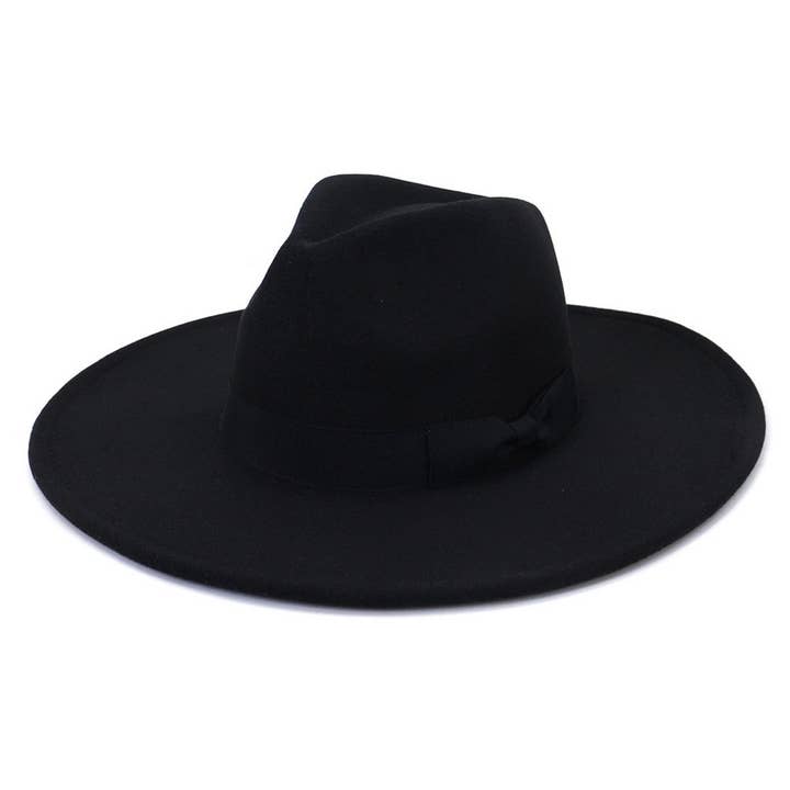 ACCITY - Wholesale Fedora - Women's - NEW AUTUMN AND WINTER BOW FASHION JAZZ HAT_CWAH1773