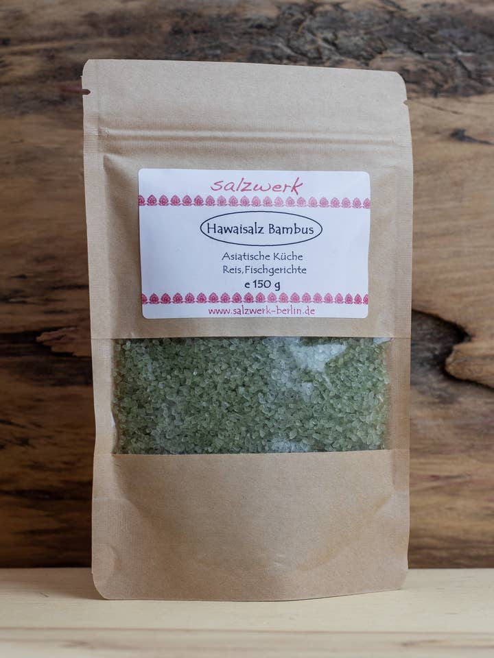 Estratto di bambù verde salato delle Hawaii per la vendita all'ingrosso da parte di Salzwerk Berlin