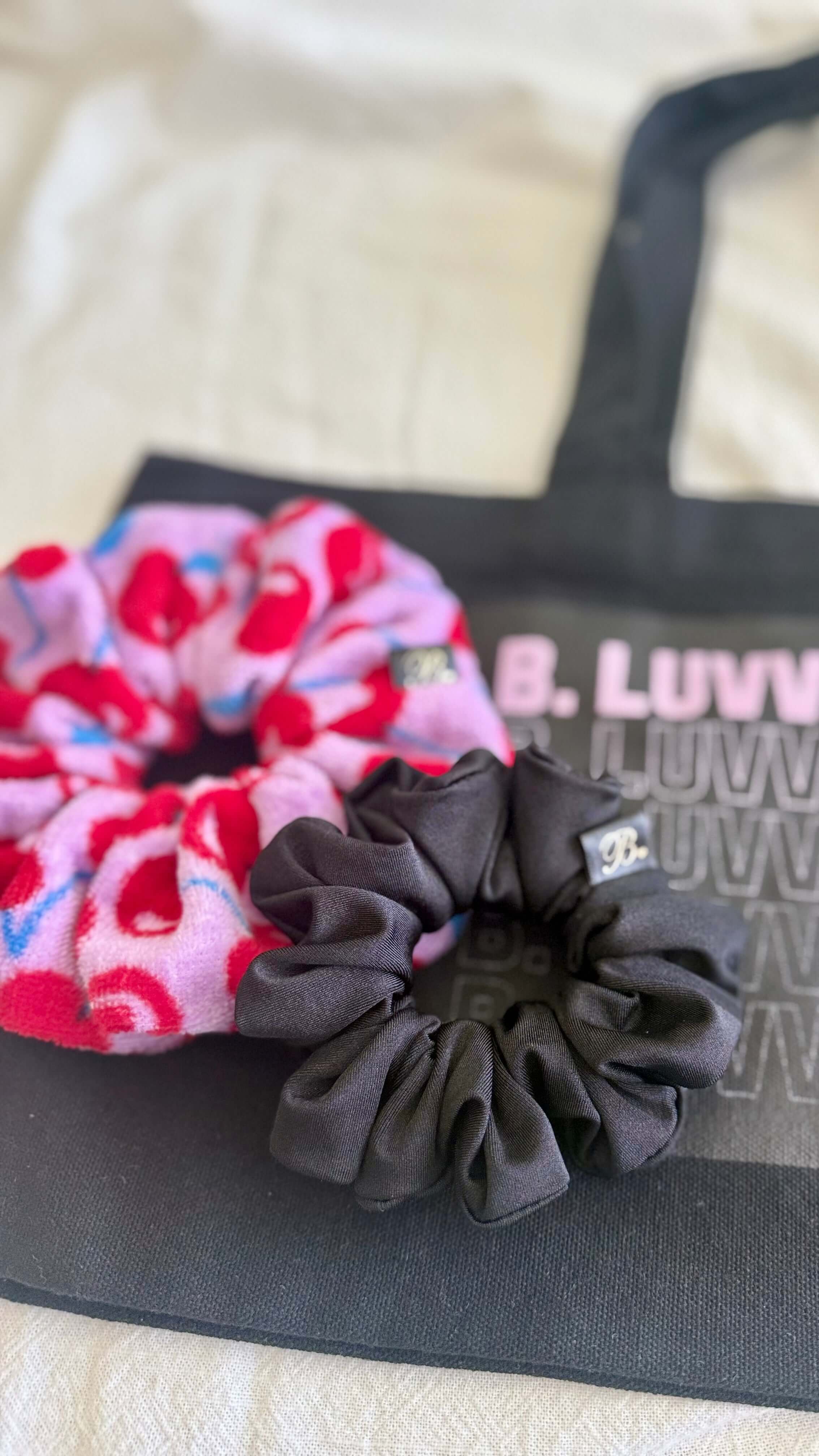 B. LUVV & CO. - Wholesale Scrunchie - Women's - Swim Scrunchie in Icon6
