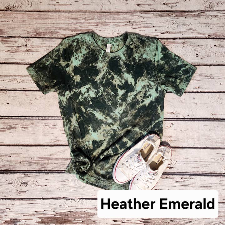 Shirts & Giggles - Wholesale T-Shirt - Women's - Bella+CanvasĀ® Blank Scrunch Bleached T-Shirt, Unisex Tee17