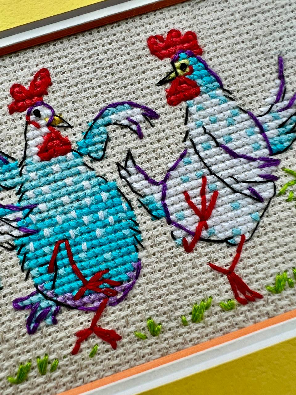 RIOLIS - Wholesale Embroidery/Cross Stitch Supplies - Cross Stitch Kit From Riolis 2266 Cluck-Cluck?!!!6