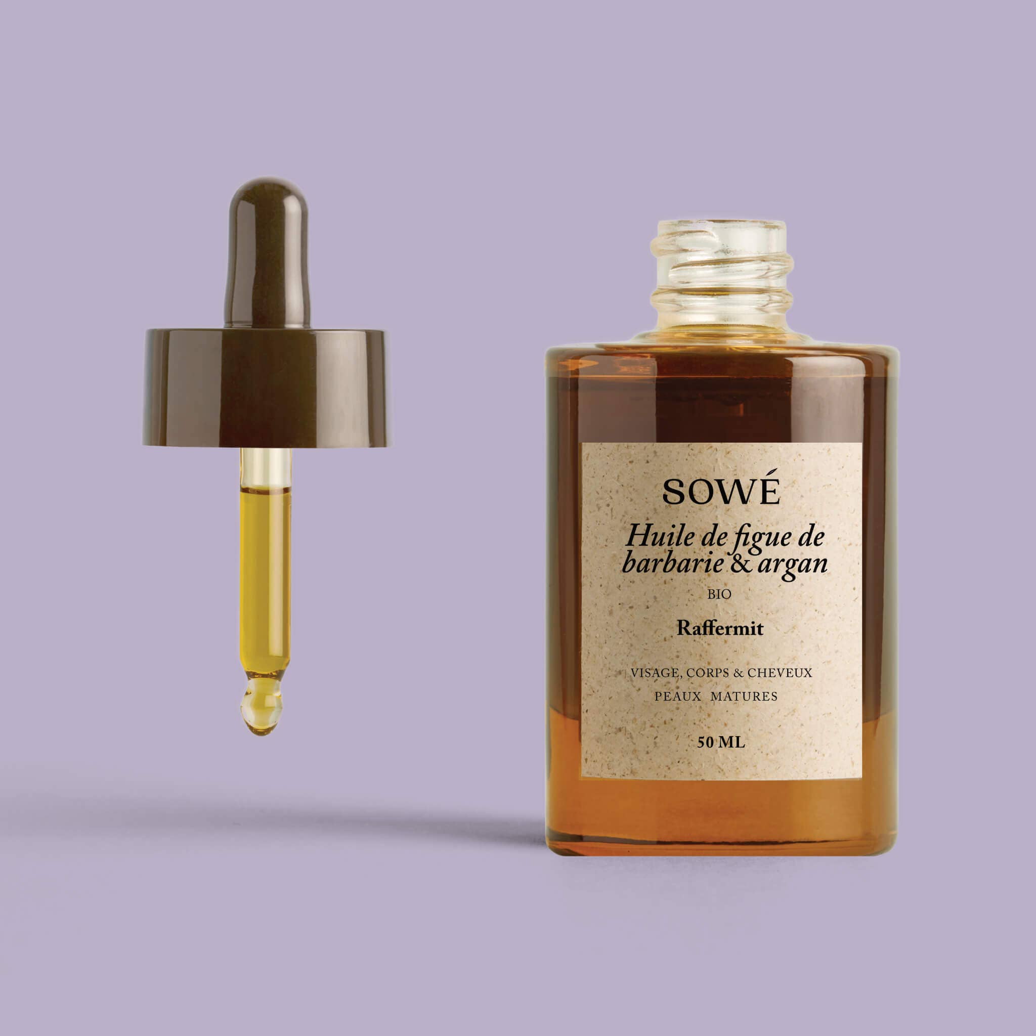 SOWE Botanic Lab - Wholesale Facial Oil - Prickly pear and organic argan oil0