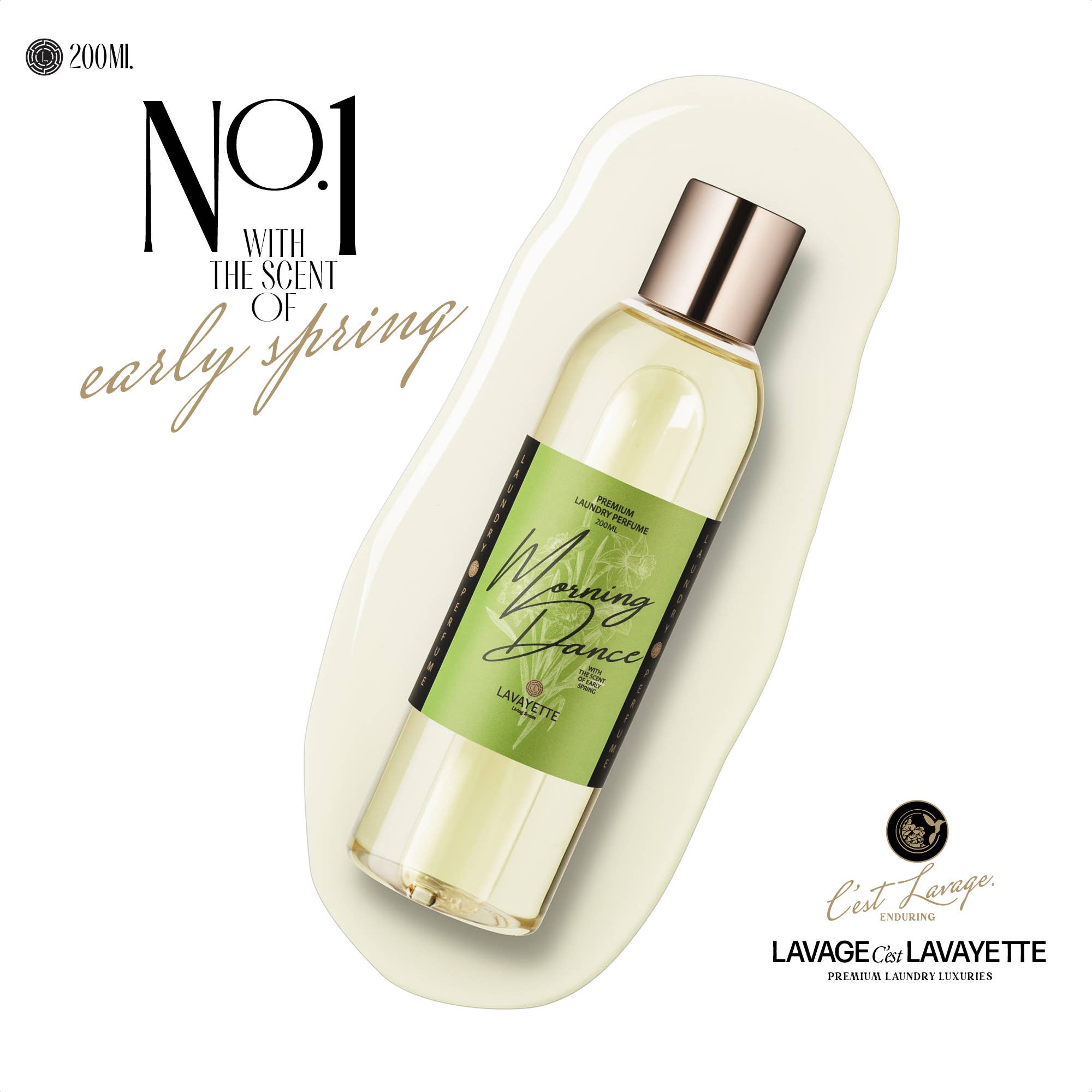 Lavayette - Wholesale Fragrance Booster - Lavayette Premium Wash Perfume Morning Dance 200ml4