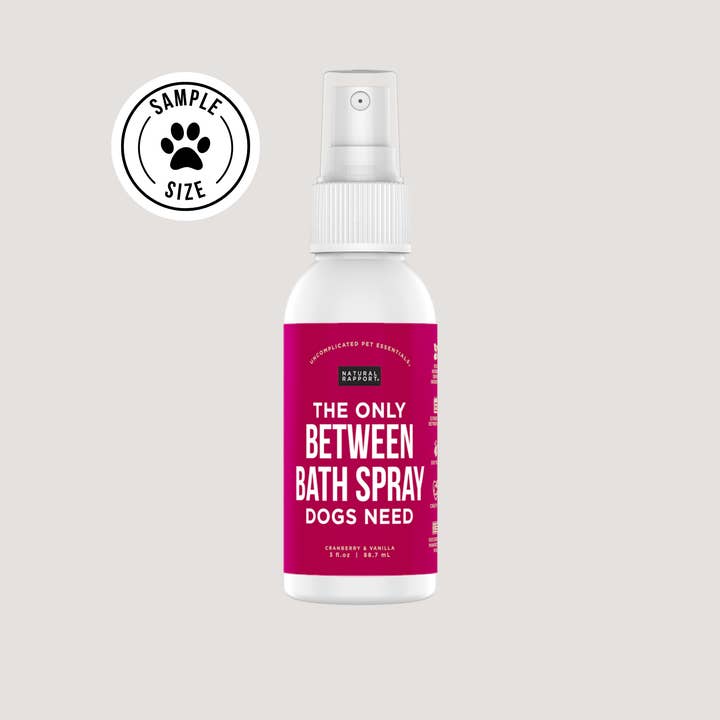 Natural Rapport - Vendita all'ingrosso Spray - Cani - L'unico spray da bagno di cui i cani hanno bisogno: mirtillo rosso e vaniglia5