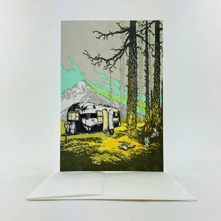 Airstream & Campfire and Mt. Hood for wholesale by Old School Stationers