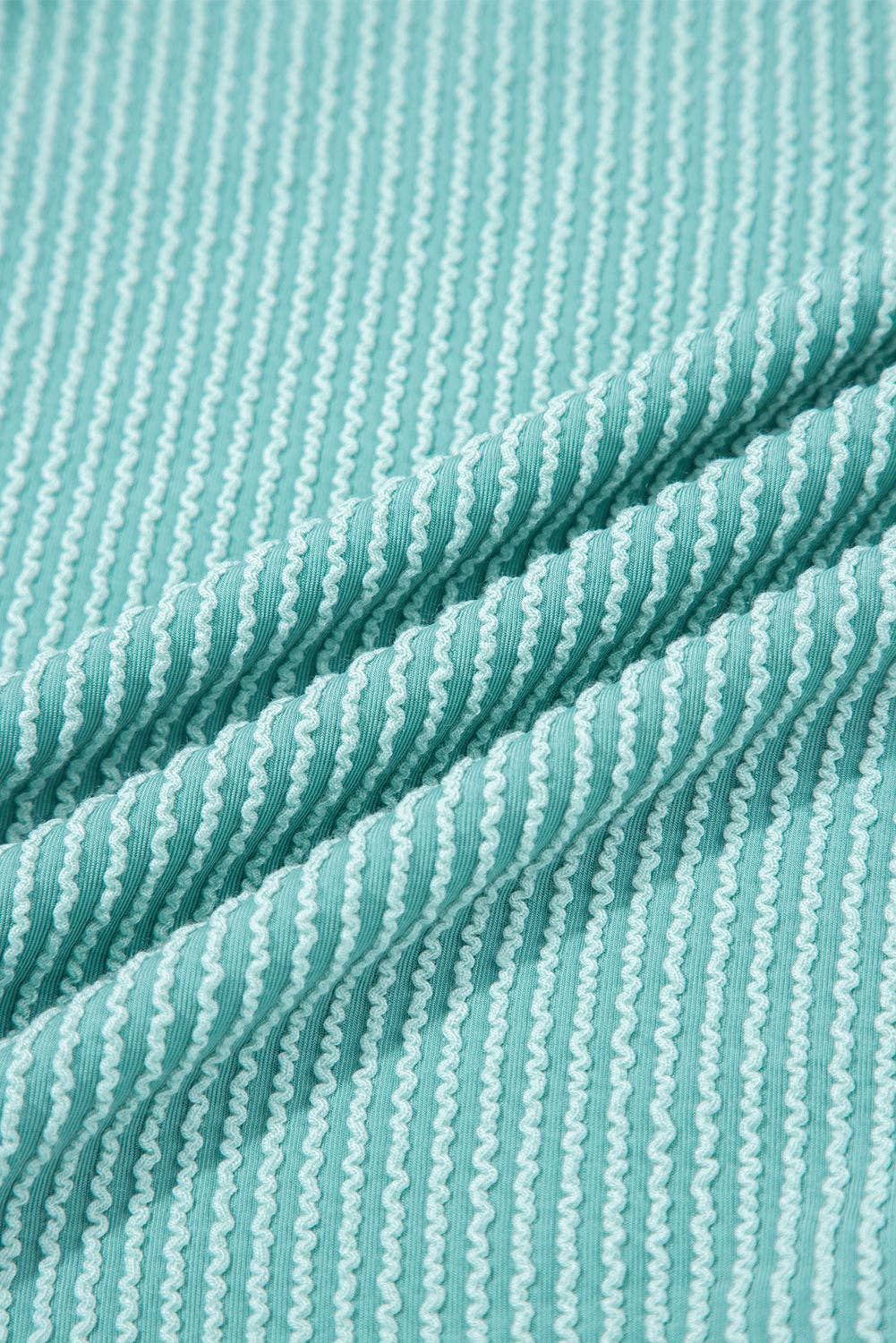 Multicolour Colorblock Corded Knit Long Sleeve Henley Top for wholesale on Faire8