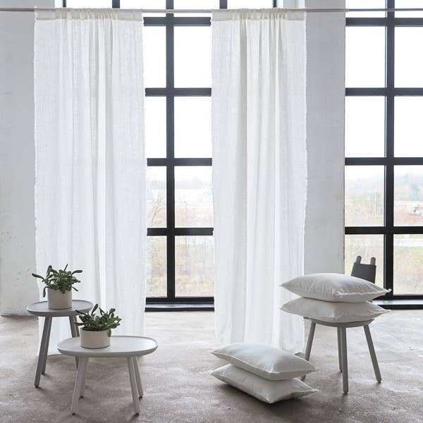 TERRA FRINGE CURTAIN OFF WHITE for wholesale by LinenMe