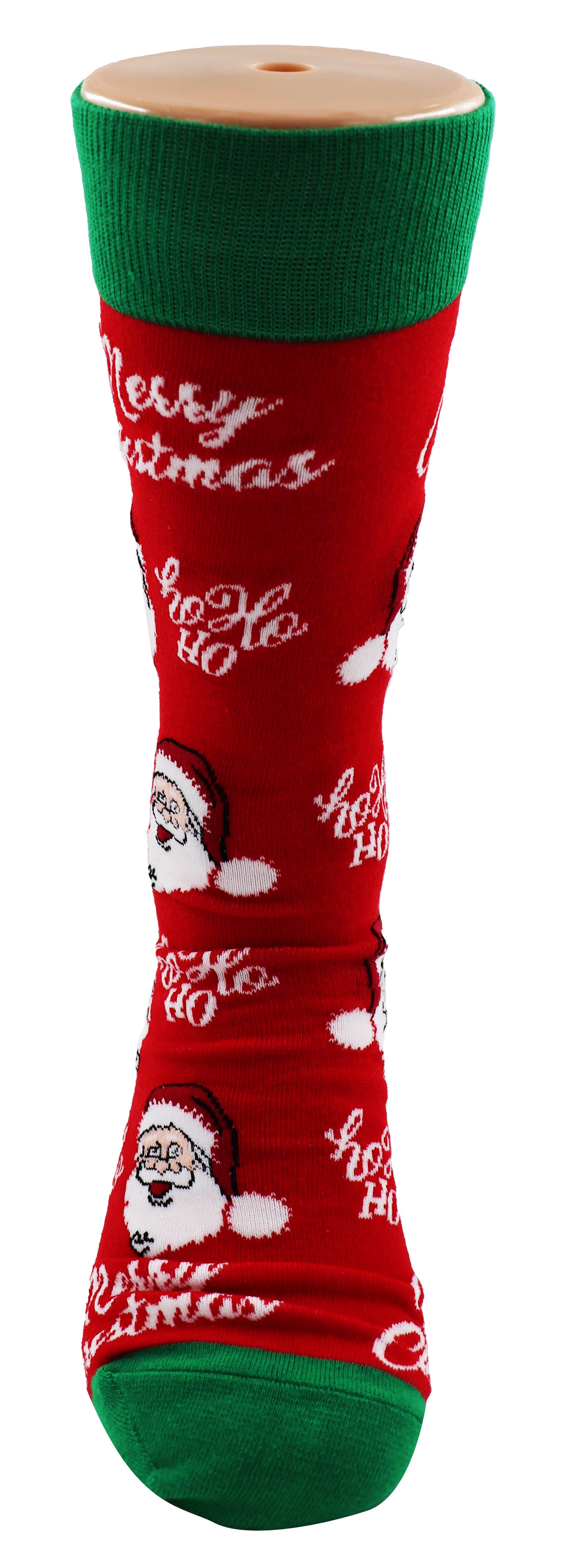 SoXcellent - Vente Chaussettes – unisexe - Chaussettes fantaisie unisexes Merry Christmas Santa Claus Hohoho9
