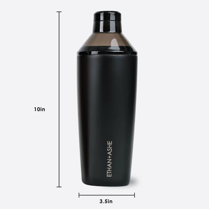 Ethan+Ashe - Vendita all'ingrosso Shaker per cocktail - Shaker da cocktail nero opaco Koolhaus2