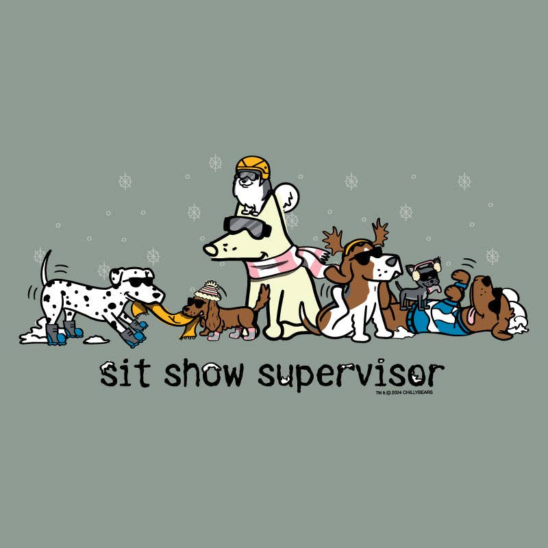 Seaglass Sit Show Supervisor - Classic Tee for wholesale on Faire1