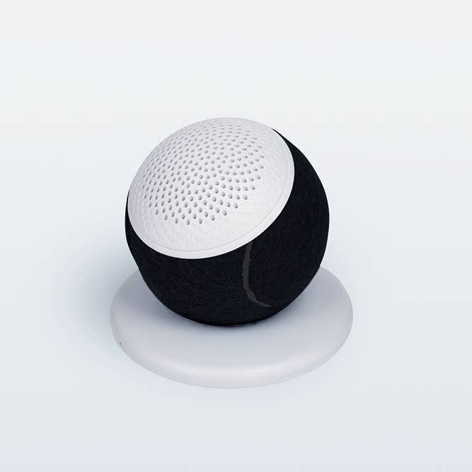 Rogue projects – wholesale Speakers – hearO Black Upcycled Tennis Ball Bluetooth Speaker 3.02