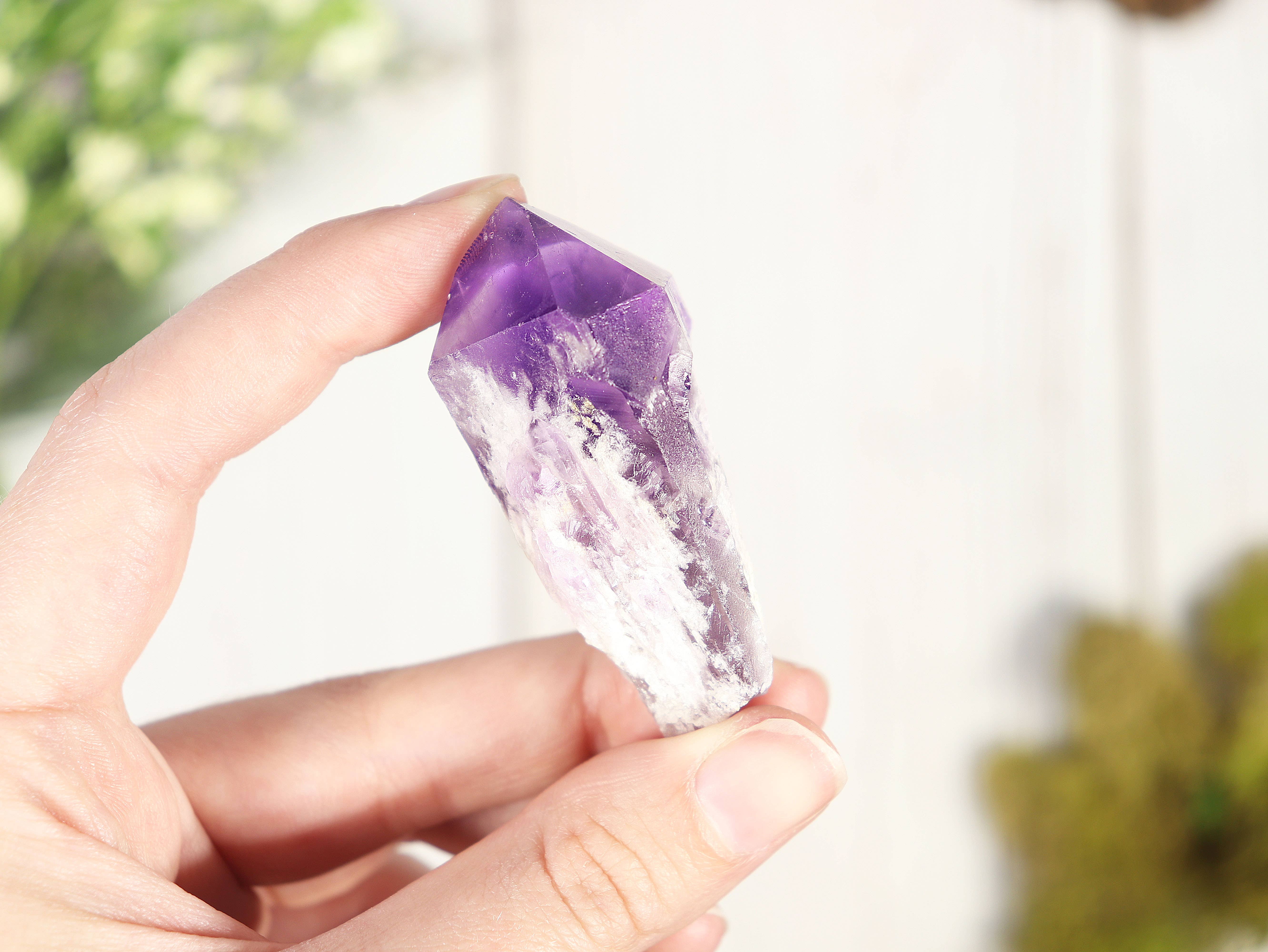 Natures Artifacts Inc - Wholesale Spiritual Stone/Crystal - 1 lb Elestial Amethyst Points | Amethyst Crystal6