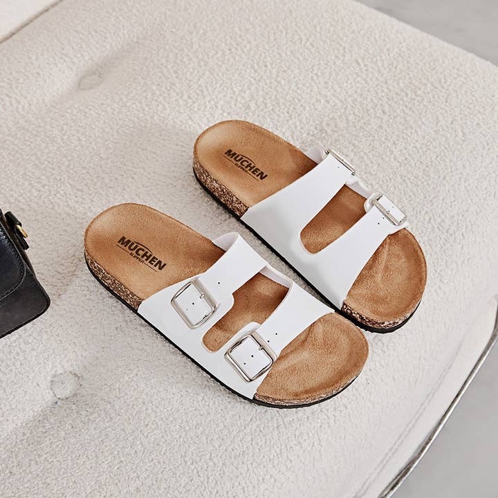 MKS America - Wholesale Sandals - Women's - Birkenstock sandals Platform flat Slide