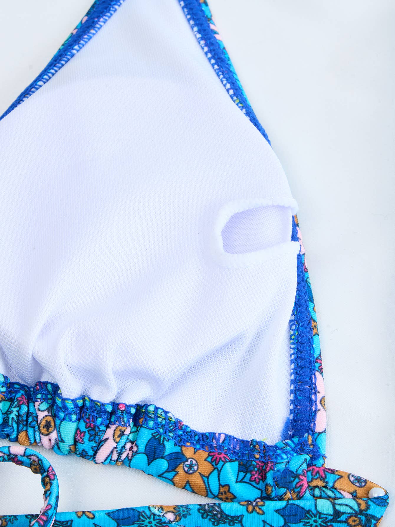 Rosa Clothing - Vente Maillot de bain deux-pièces – femme - Maillot de bain fendu à bretelles imprimé numériquement7