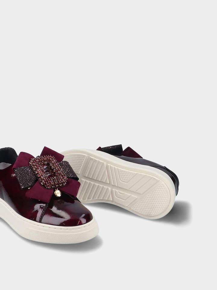 Sneakers ANITA22 Burgundy for wholesale on Faire3