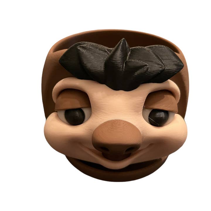 Maceta Perezoso, Macetas de Suculentas de Animales Lindos con Drenaje para venta al por mayor de Huckleberry Concepts