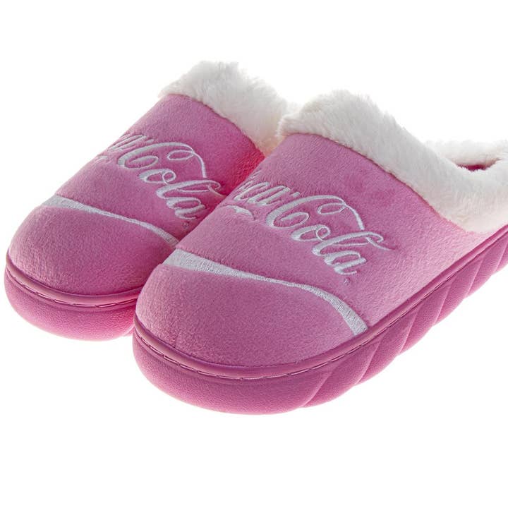 Coca-Cola Damen Hausschuhe mit klassischem Logo (Erwachsene) für den Großhandel von Josmo Shoes Inc