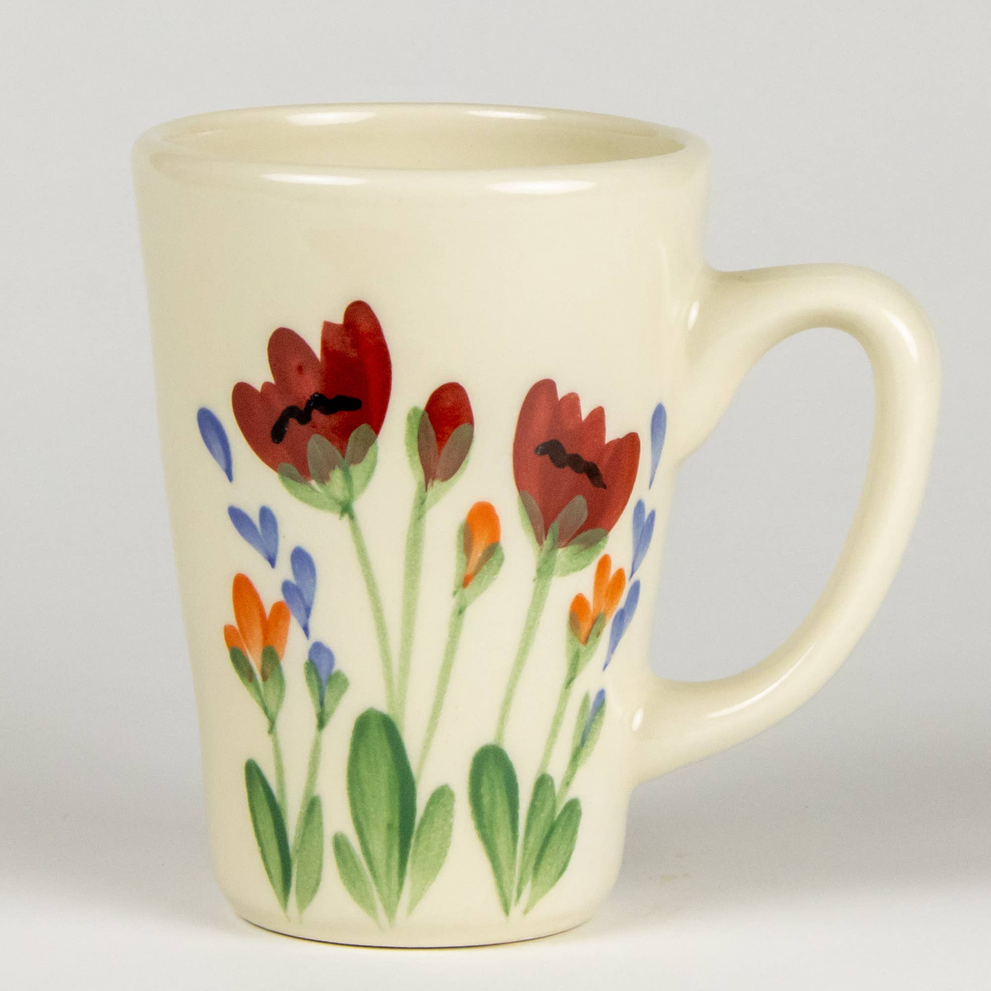 Emerson Creek Pottery - Venta al por mayor Taza - Taza de café con leche de gres de 16 oz, pintada a mano y esmaltada2
