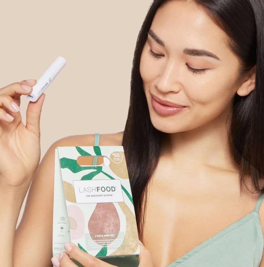 Lashfood - Wholesale Eyelash/Brow Serum - The Discovery System 4 Piece Minis Set2