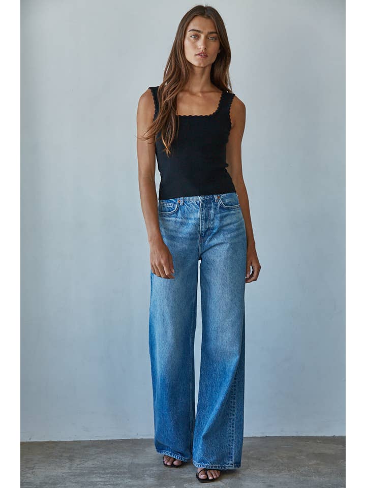 By Together - Wholesale Tank Top - Women's - W2083 | Knit Sweater Scoop Neck Sleeveless Tank Top4