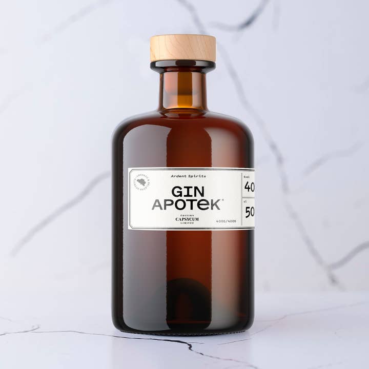Ardent Spirits - Vendita all'ingrosso Gin - Gin Apotek Capsycum Bio 50 cl0