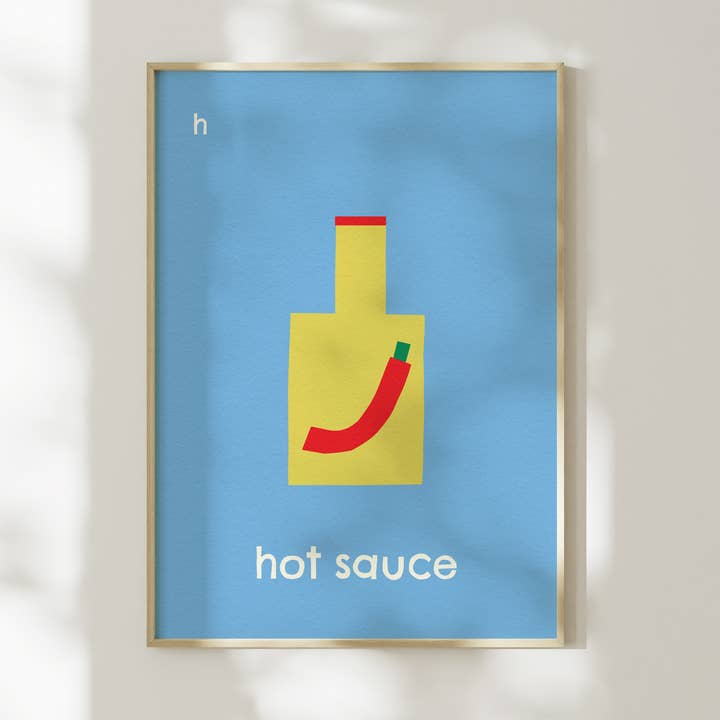 Surprise Radish - Wholesale Art Print - Hot Sauce Art Print5