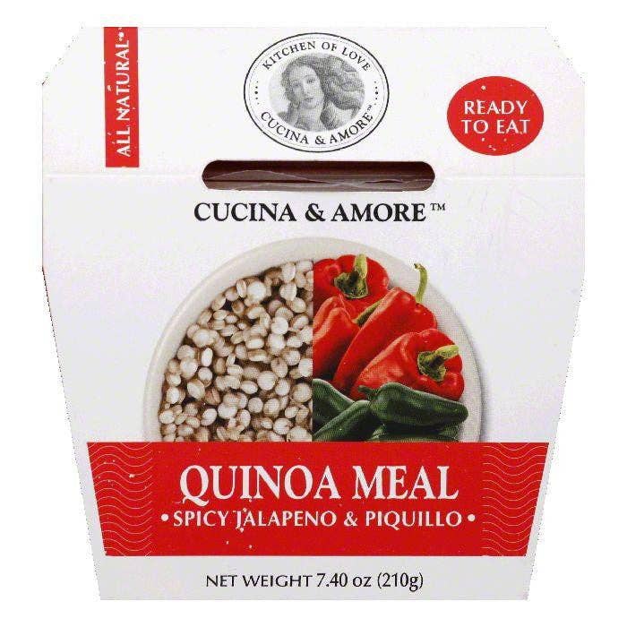 KeHE Distributors, LLC - Wholesale Nuts - Cucina & Amore Spicy Jalapeno & Piquillo Quinoa Meal, 7.4 OZ