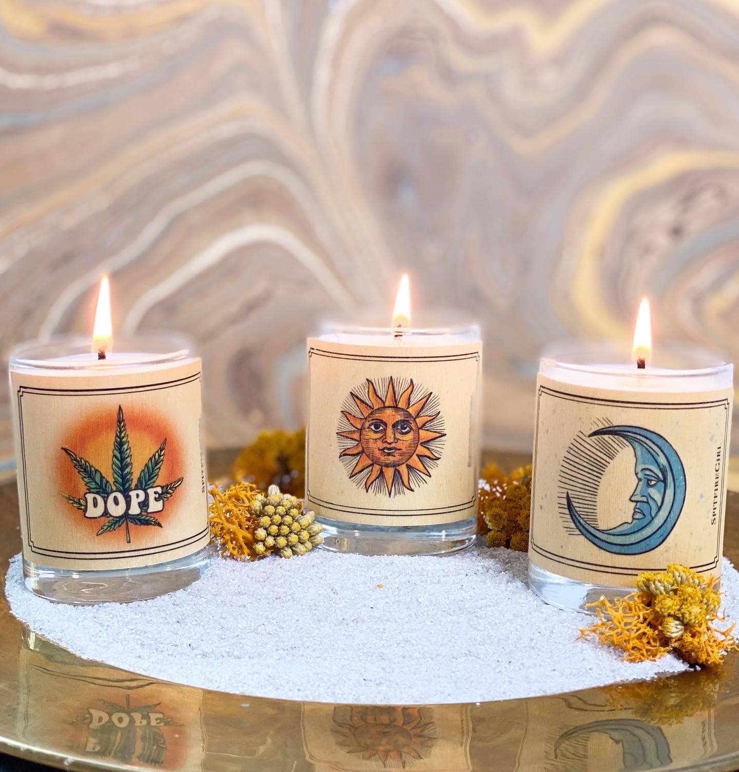 Spitfire Girl - Vente Bougie votive - Votives du désert 8