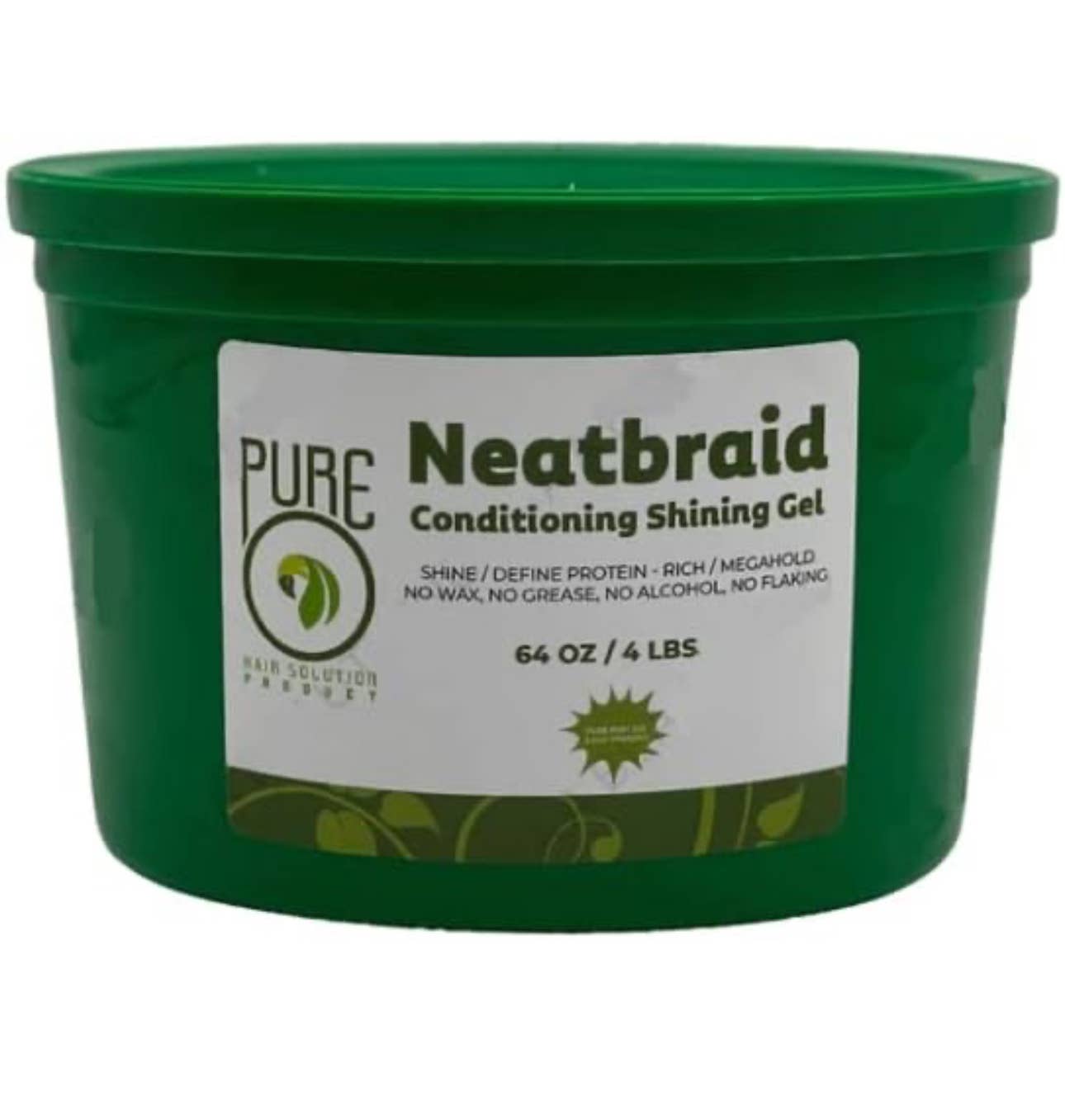 GIFTHAIRS BEAUTY STORE – Gel/mousse para Cabelos por atacado – GEL PURE NEATBRAID 64oz0