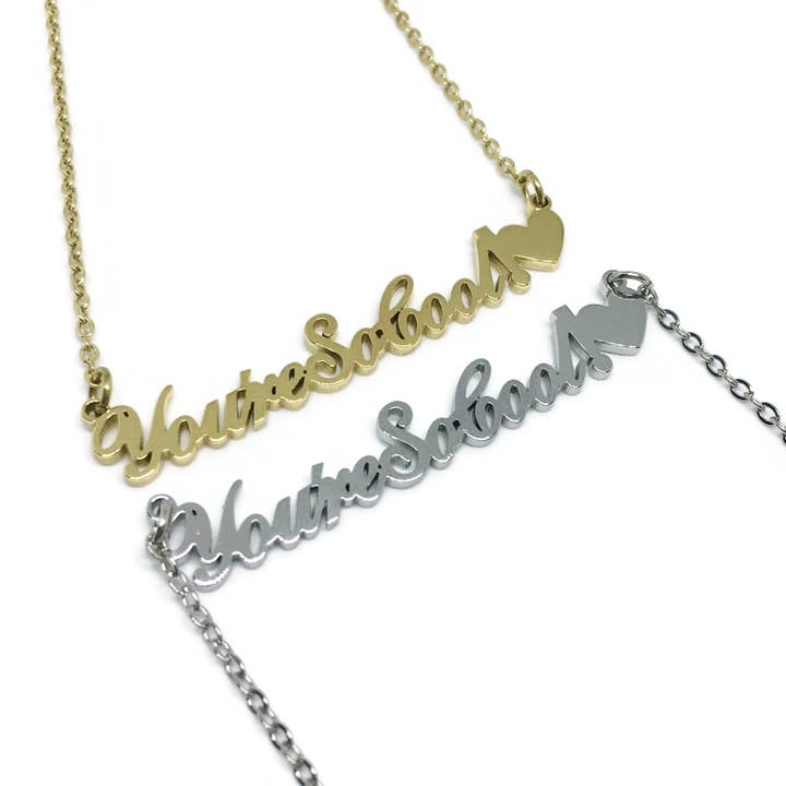 Gifts From The Crypt - Wholesale Pendant/Charm Necklace - You're So So Cool True Romance Necklace | Quentin Tarantino