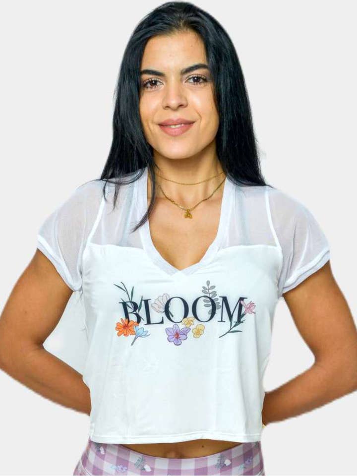 Bloom bluse for engroshandel hos Brutal Sports Wear
