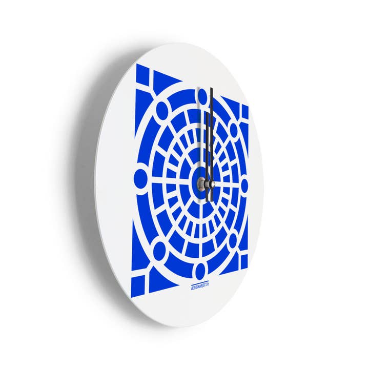 dESIGNoBJECT.it - Wholesale Wall Clock - Blue Azulejo Wall Clock6
