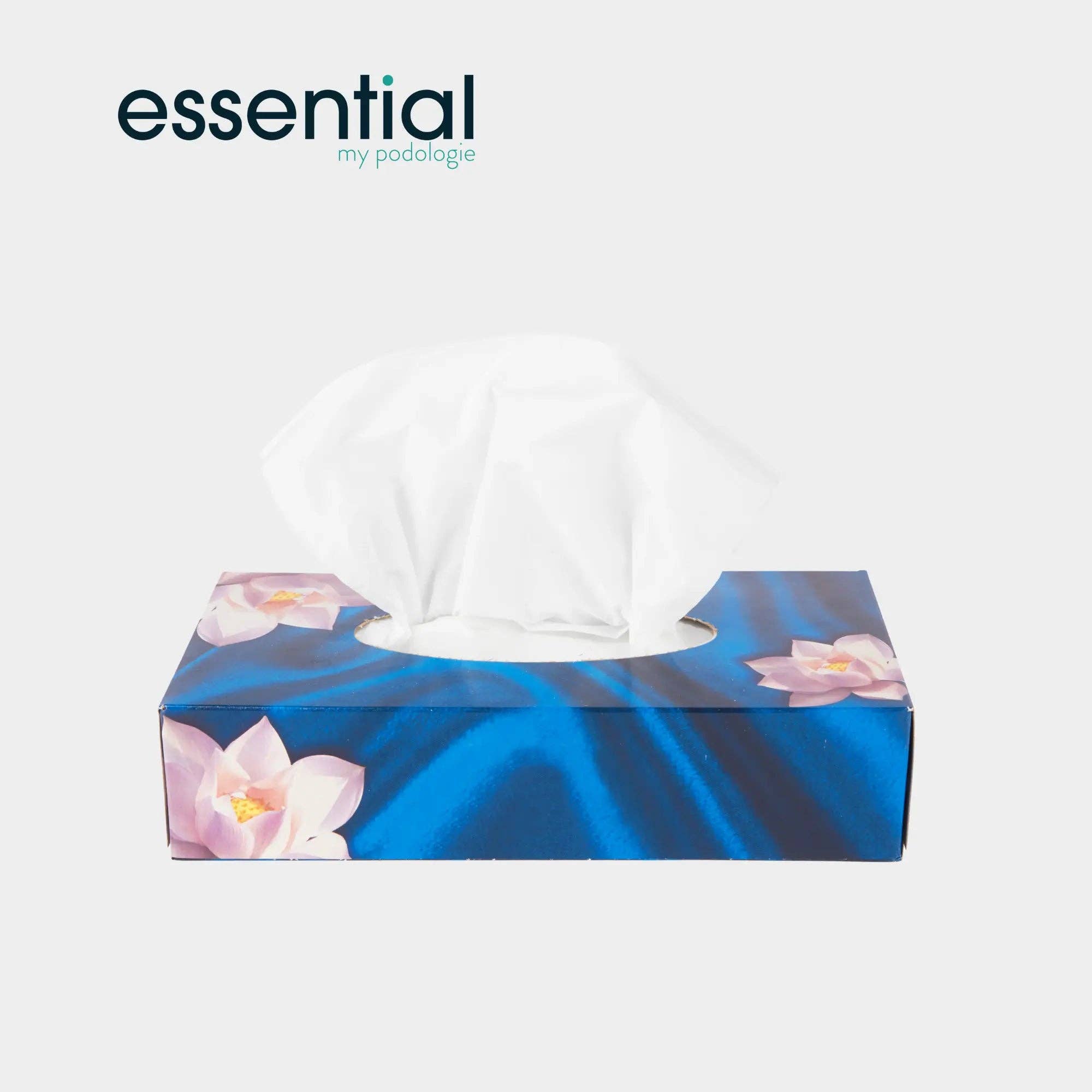 My Podologie - Wholesale Tissue Box - Soft and resistant 2-ply tissues - Box of 100 tissues