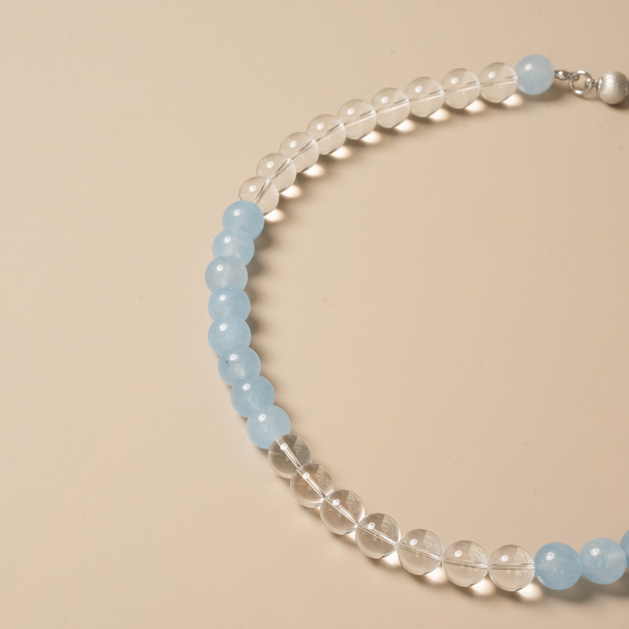 Factor Stories - Wholesale Beaded/Pearl Necklace - Aquamarine Necklace3