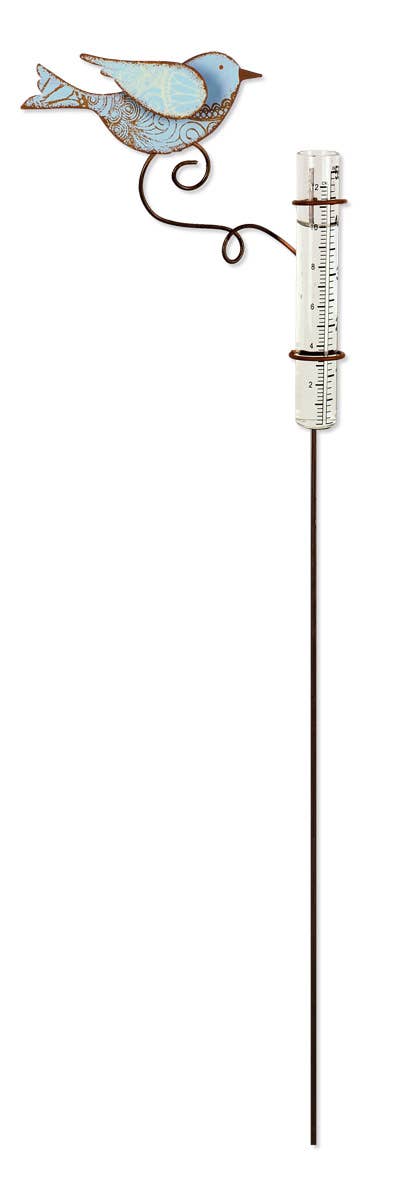 Sunset Vista Designs - Wholesale Outdoor Ornament/Decor - Paisley Bird Rain Gauge3