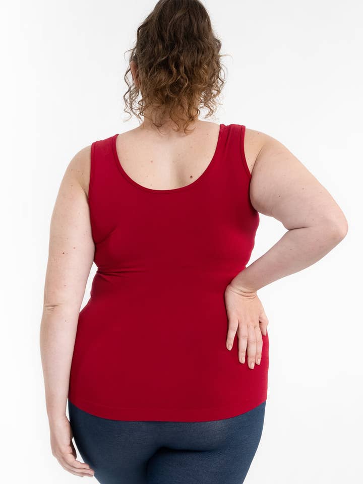 ELIETIAN - Wholesale Tank Top - Women's - Reversible Tank - Curvy Fit73