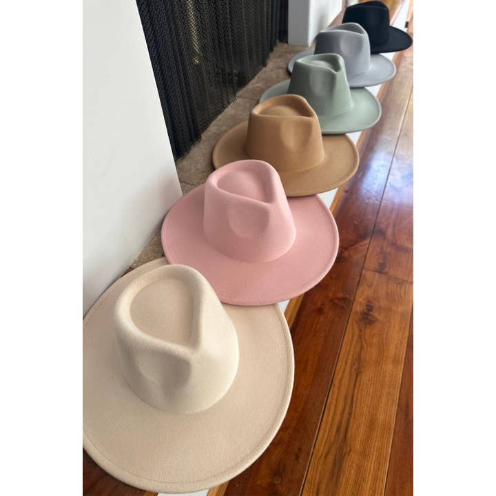 Queens INC - Wholesale Fedora - Women's - Kid's Vegan Felt Rancher Hat – Now in 6 Color